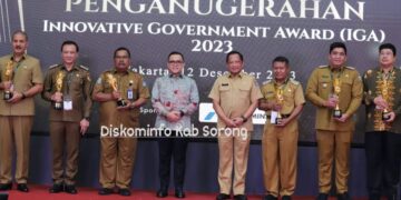 KABUPATEN SORONG RAIH PENGHARGAAN IGA 2023